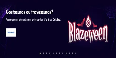 Join Blaze to get welcome bonus